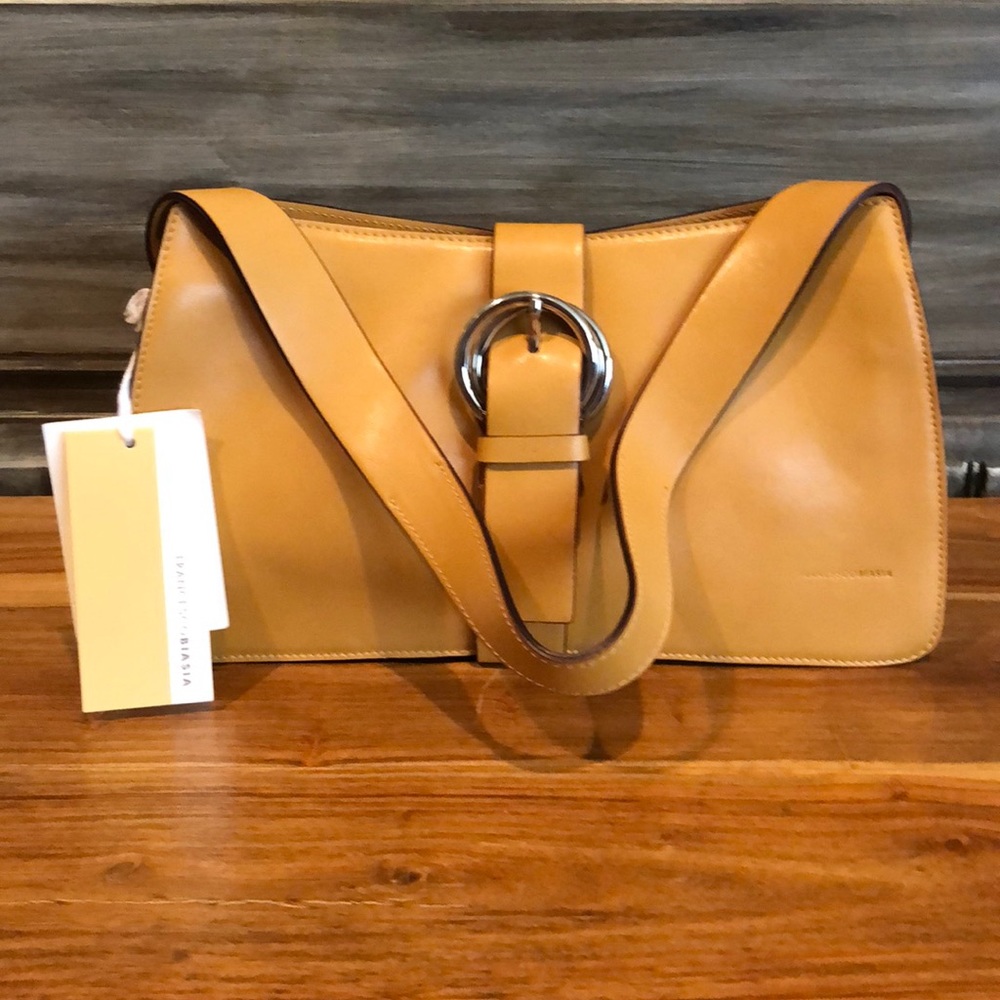 Italian designer Francesco Biasia Camello bag